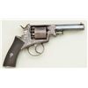 Image 10 : English Tranter style percussion revolver  circa 1850-1860’s of pocket size with no mfg  or agents n
