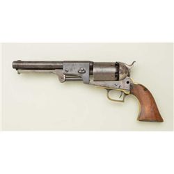 Early Colt First Model Dragoon percussion  revolver, .44 cal., 7-1/2” barrel, blue and  case hardene