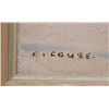 Image 8 : Original oil painting on board signed lower  left “E.I. Couse” measuring approx 9-3/4” by  12” portr