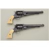 Image 3 : The finest pair of Remington percussion  pistols known to collectors. This pair of  Model 1858 Remin