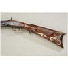 Image 16 : Ornately silver inlaid Over-Under swivel  breech Kentucky rifle signed “John McCammant”  and dated 1