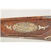 Image 20 : Ornately silver inlaid Over-Under swivel  breech Kentucky rifle signed “John McCammant”  and dated 1