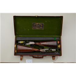 Pair of full side lock best quality double  barrel S x S shotguns by William Evans, 63  Pall Mall, S