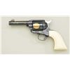 Image 6 : Texas Sesquicentennial single action  Sheriffs’ Model deluxe grade revolver with  factory 4” barrel,