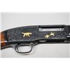 Image 10 : Winchester Model 42, 410 gauge pump action  shot gun custom engraved and gold inlaid with  upgraded 