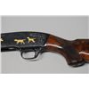 Image 3 : Winchester Model 42, 410 gauge pump action  shot gun custom engraved and gold inlaid with  upgraded 