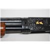 Image 7 : Winchester Model 42, 410 gauge pump action  shot gun custom engraved and gold inlaid with  upgraded 