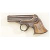 Image 3 : Remington-Elliot four shot derringer, .30  cal., 3-1/2” barrels, gutta percha grips,  #15484. This g