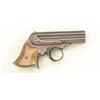 Image 4 : Remington-Elliot four shot derringer, .30  cal., 3-1/2” barrels, gutta percha grips,  #15484. This g
