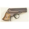 Image 5 : Remington-Elliot four shot derringer, .30  cal., 3-1/2” barrels, gutta percha grips,  #15484. This g