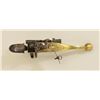 Image 3 : Antique flintlock brass tinder lighter  approx. 7” overall and in very good condition  showing engra