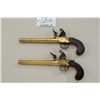 Image 2 : Pair of 18th century center hammer Flintlock  holster size pistols signed “Hodgson & Co.”  the pisto