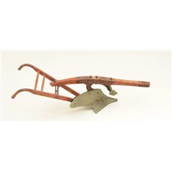 Patent Model or Salesman’s sample miniature  plow marked “The Bissell Chilled Plow, South  bend, Ind