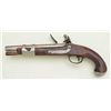 Image 4 : U.S. Model 1816 Flintlock pistol by S. North  in 54 cal smooth bore, all features as  standard issue