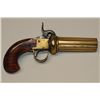 Image 3 : Six shot hand revolved pepperbox pistol of  Swedish origin attributed to Engstrom and  incorrectly i