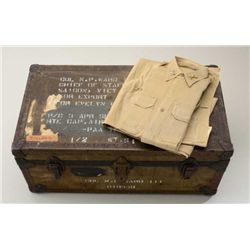 Lot of military relics of Colonel Nathaniel  P. Ward III. This large grouping of items  spans from W