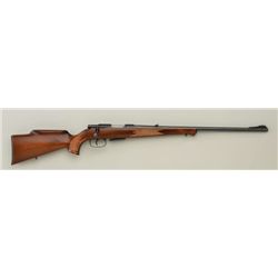 Anschutz Model 1700 22 hornet caliber bolt  action rifle, serial #1343012 made in West  Germany. Fin