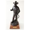 Image 1 : Original bronze titled “Charlie” by Joe  Beeler numbered 42 of 100. The bronze  portrays Charlie Dye