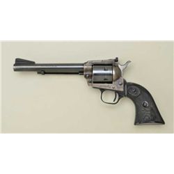 Colt New Frontier .22 single action revolver,  .22LR with extra .22 Mag. cylinder, 6”  barrel, blue 