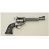 Image 2 : Colt New Frontier .22 single action revolver,  .22LR with extra .22 Mag. cylinder, 6”  barrel, blue 