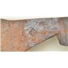 Image 3 : Old hand-forged iron axe head with hallmark  stamps on both sides of blade, one a diamond  shape, th