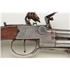 Image 3 : Flintlock over & under tap action 2 shot  pistol signed “R Gill, Richmond” with under  mounted snap 