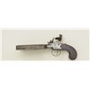 Image 7 : 4 Shot, Center Hammer Flintlock “duck foot”  pistol signed “Archer, London”.  The barrel  group is c