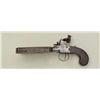 Image 8 : 4 Shot, Center Hammer Flintlock “duck foot”  pistol signed “Archer, London”.  The barrel  group is c
