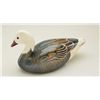 Image 1 : Sally McMurray signed snow goose decoy in  fine to excellent condition showing quality  carving and 