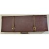 Image 3 : Italian leather gun case with Pachmayr label  for 2 barrel side by side 30” barrels or  less, adapta