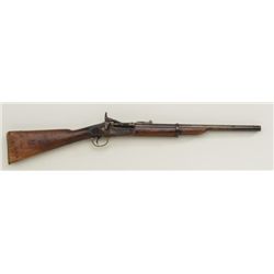 Enfield single shot breech loading rifle in  the pattern of an 1861 Cavalry carbine, .577  cal., 19”