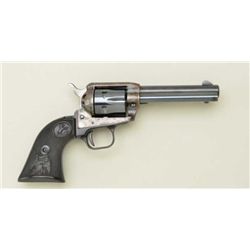 Colt Peacemaker .22 single action revolver,  .22LR cal., 4-1/4” barrel, blue and case  hardened fini