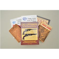 Great lot of collector reference books,  primarily on Colt firearms, mostly hardbacks,  mostly out-o