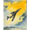 Image 3 : Lot of 10 original artwork for aviation  magazines with paintings by Cal Smith, Alfred  Swilies and 