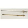 Image 3 : 1860 Officer’s sword of late manufacture  marked “J.H. Wilson, Phil a” with scabbard;  good to very 