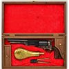 Image 2 : Cased Italian-made copy of a Colt Walker  percussion revolver for Replica Arms Co., .44  cal., 9” ba