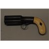 Image 1 : Mariette Brevette marked DA percussion  pepperbox with ivory grips, 6 shot barrel  group in 41 cal (