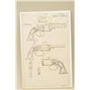 Image 4 : Lot of original patent papers for firearms  purchased by legendary Bowie and California  Collector B