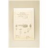 Image 6 : Lot of original patent papers for firearms  purchased by legendary Bowie and California  Collector B