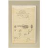 Image 8 : Lot of original patent papers for firearms  purchased by legendary Bowie and California  Collector B