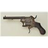 Image 2 : 12 shot pinfire revolver in 11mm possibly  German with illegible markings. Good  condition with some
