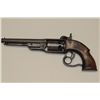 Savage, Navy, model 36 caliber revolver with  7 1/8” octagon barrel with brown patina  finish, wood 