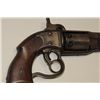 Image 3 : Savage, Navy, model 36 caliber revolver with  7 1/8” octagon barrel with brown patina  finish, wood 