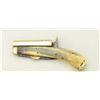 Image 2 : James Rodgers marked percussion knife pistol  with etched blade reading “Self Protector”  showing ho