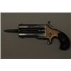 Image 2 : Frank Wesson .41 caliber over & under  derringer with original sliding bayonet. The  pistol remains 