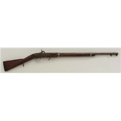Model 1833 Hall-North U.S. breech loading  percussion carbine, .52 caliber smoothbore,  26-3/16” bar