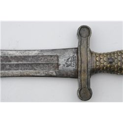 1833 Artillery sword by N.P. Ames with rare  1833 date and good markings. The original  scabbard is 