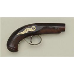 Interesting and rare mid 19th century prop  Deringer simulating the infamous weapon used  by John Wi