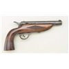 Extremely rare American breech loading 22  caliber target pistol marked "Atlas Gun Co.  Ilion, N.Y. 