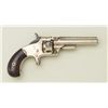 Image 2 : Smith & Wesson 1st Model 3rd issue 22 cal 7  shot revolver, nickel plated, rosewood grips,  serial #